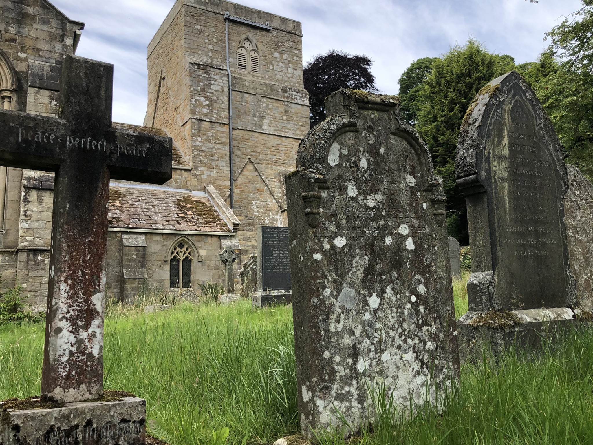 Blanchland Churchyard